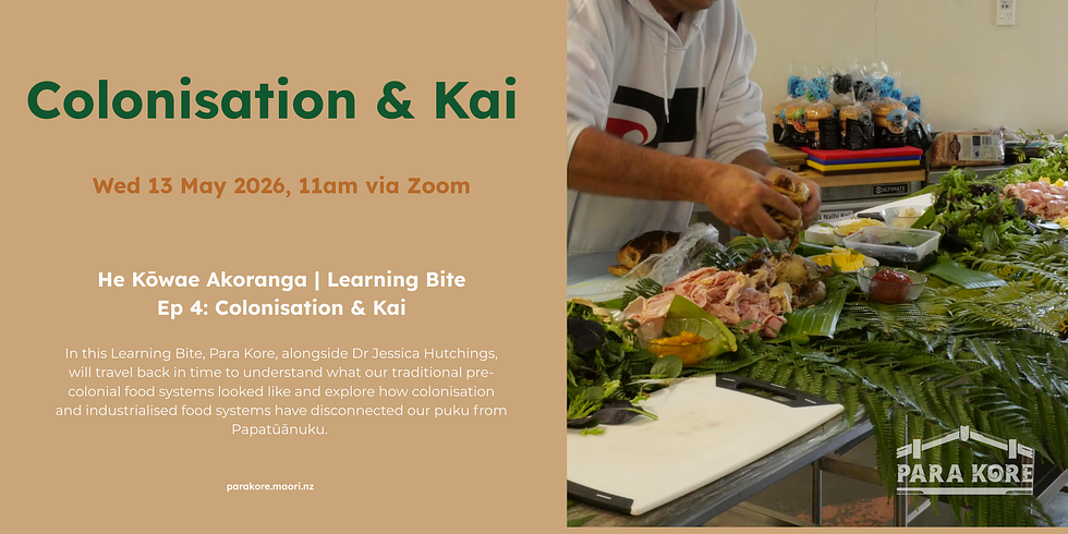 Learning Bite: Colonisation & Kai hero image